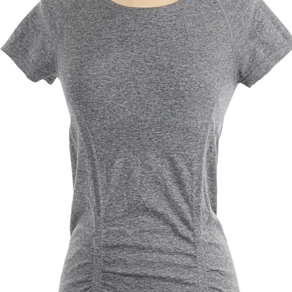 Athleta grey spandex yoga top